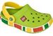  Klapki Crocs Crocband Lego Kids 12080 zielone 23-24