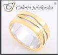 Galeria Jubilerska Obrączki ślubne HAND MADE (OB 215)