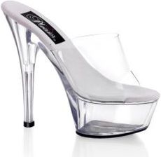 Pleaser Klapki 