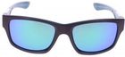 Okulary przeciwsłoneczne męskie OKULARY PRZECIWSŁONECZNE MAIO (M100-1) AQUAWAVE, Płeć - UNISEX, Kolor - Matt Black/Turquoise