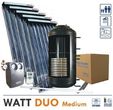 Watt Zestaw solarny  próżniowy DUO MEDIUM c.w.u. dla 4 osób + wspoganie c.o. do 150m2