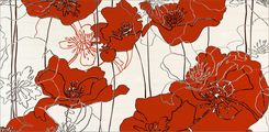 Opoczno Infinita Krem Flower B Centro 29x59,3
