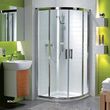 Koło GEO 6 80x80 hartowane, srebrny połysk GKPG80222003A + GKPG80222003B