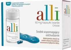 GLAXOSMITHKL ALLI 60 MG X 84 KAPS