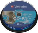 CD-R Verbatim 700MB/80MIN 52xSpeed LIGHTSCRIBE (Cake 10szt) (1G)
