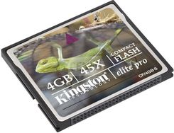 Kingston CompactFlash 4GB Elite Pro 45x