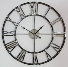Zegar Ścienny 60 Cm Stal 943036