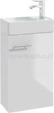 Deftrans Kim D40 Zestaw Łazienkowy Szafka + Umywalka 40 Biały 190-D-04001+1406