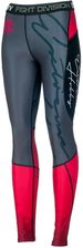 Leginsy damskie RAPID raspberry XL MALINOWY