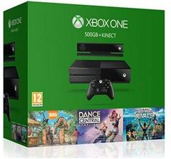 Produkt z outletu: MICROSOFT Xbox One 500 GB + Sensor Kinect + Kinect Sport Rivals + Zoo Tycoon + Dance Central Spotlight + Live Gold 3 m-ce