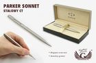 Długopis PARKER Sonnet stalowy CT