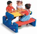 Little Tikes - Duży stół piknikowy niebieski 4668