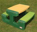Little Tikes - Duży stół piknikowy zielony 466A