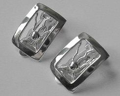 Wimet Klipsy srebrne 010360K
