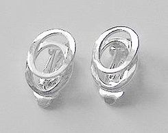 Wimet Klipsy srebrne 015010K