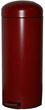 BRABANTIA Retro Bin 30 L czerwony