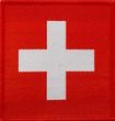 TABASSUM naszywka SWITzERLAND FLAG [NKA-1891]
