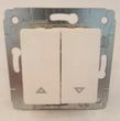 LEGRAND CARIVA Przycisk sterowania rolet 10A-250V~, BIAŁY (773614) LEGRAND CARIVA Przycisk sterowania rolet 10A-250V~, BIAŁY (773614)