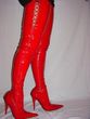 PPHU FASHION STYLE sexy kozaki wiązane z boku (FS307)