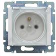 LEGRAND Valena krem gniazdo 2P+z IP44 (774121) LEGRAND Valena krem gniazdo 2P+z IP44 (774121)