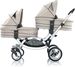 ABC-Design Zoom Głęboko-Spacerowy + 2 Foteliki Maxi Cosi Cabrio Fix
