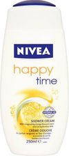 Nivea Happy Time Kremowy Żel pod Prysznic zapach Kwiatu Pomarańczy i mleczko Bambusowe 250 ml