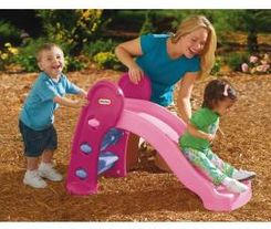 Little Tikes Mała Zjeżdżalnia Różowa 