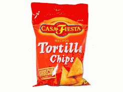 Casa Fiesta Nachos Tortilla chips barbecue 