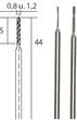 Proxxon Wiertła diamentowe. Od 0,8 mm do 1,2 mm