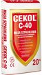 CEKOL C-40 Masa do beztaśmowego spoinowania płyt kartonowo-gipsowych 20kg