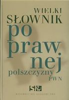 Wielki słownik poprawnej polszczyzny PWN + CD