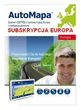 Nawigacje GPS AutoMapa Europa - roczna subskrypcja