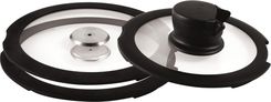 Tefal zestaw 3 szklanych pokrywek ingenio 