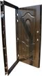 Security Doors DE LUXE PALISANDER 80' 7cm/2zamki/18rygli