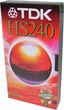 KASETA TDK VHS 240 HIGH STANDARD 1SzT