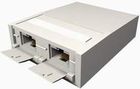 Molex gniazdo natynkowe OfficeBlock 2xRJ45, 568A/B, UTP, PowerCat 5e, biae (12.1B.021.D0012)