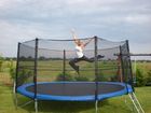 Funfit 180cm z siatką i drabinką