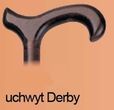 Aston 100322 Laska drewniana uchwyt Derby
