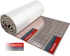 ONNLINE MATA STYROPIANOWA 5CM (1X5M2) STYROPIAN DO OGRzEWANIA PODŁOGOWEGO