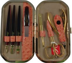 zestaw do manicure złocony 7-częściowy, MANGO, SOLINGEN-C.S.