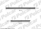 Listwy Boczne Kpl. Czarna,Uniwersalne Ford Focus Ii (Da_), 11.04-