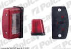 Lampa Oswietlenia Tablicy Rej. 12/24V,Mocowanie Na Śruby Rozstaw 87Mm,Czerwona Obudowa,110X55X60Mm Oświetlenie Oświetlenie Tablicy Rej.