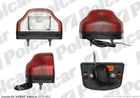 Lampa Oswietlenia Tablicy Rej. 12/24V,Led,Czerwona Obudowa,95X60X65Mm Oświetlenie Oświetlenie Tablicy Rej.