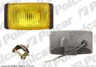 Lampa Ostrzegawcza (Uniwersalna) Prostokątna,H3,Żółta,138X78X68Mm