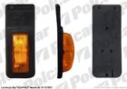 Lampa Obrysowa (Uniwersalna) 12/24V,Mocowanie Na Pasku Gumowym,Pomarańczowa,130X50X40Mm,Prawostronny/Lewostronny