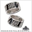 Alchemy Gothic pierścień LIFE AND DEATH AMBIGRAM (R112)