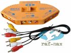 Smart Electronic AK160 Switch AV Audio-Video 3 porty + przełącznik
