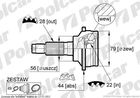 Glo Przegub 1.8 Mazda 626 (Gf/Gw), 98-02 Glo Przegub 1.8 Mazda 626 (Gf/Gw), 98-02