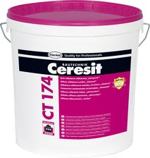 CERESIT CT 174 silikatowo-silikonowy, kamyk 1,5 mm Grupa A 25 kg