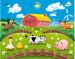 Pixers.Pl Farm Illustration. Funny Cartoon And Vector Scene. 984F